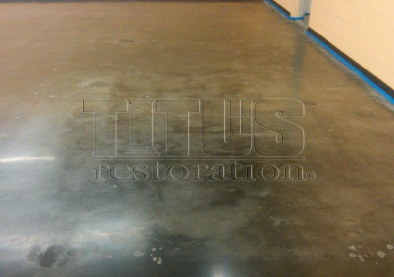 Concrete Discoloration Titus Restoration