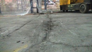 What would concrete repair contractors say about this industrial damage? 