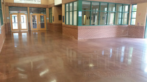 Dyed and polished concrete is a great way to add polished concrete atlanta ga.