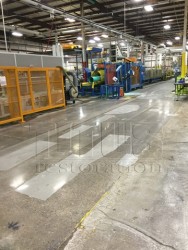 Industrial concrete floor repairs can be phased around operations. 