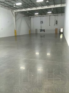 Cleanable warehouse floors