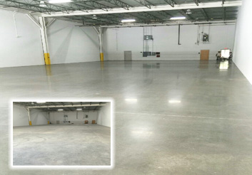 Warehouse Floor Cleaning & Sealing