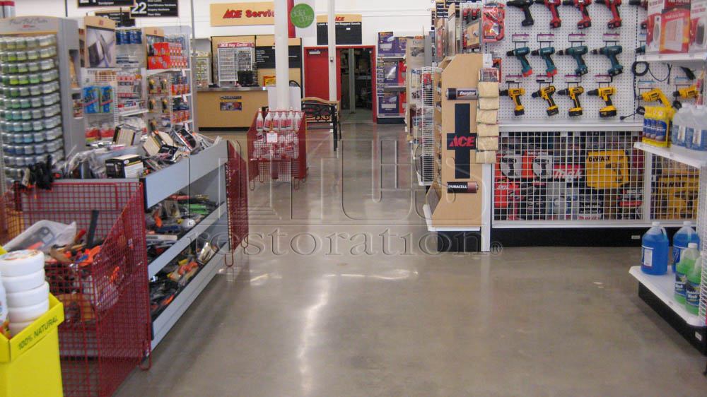 Commercial Flooring Solutions Polished Concrete Titus Restoration