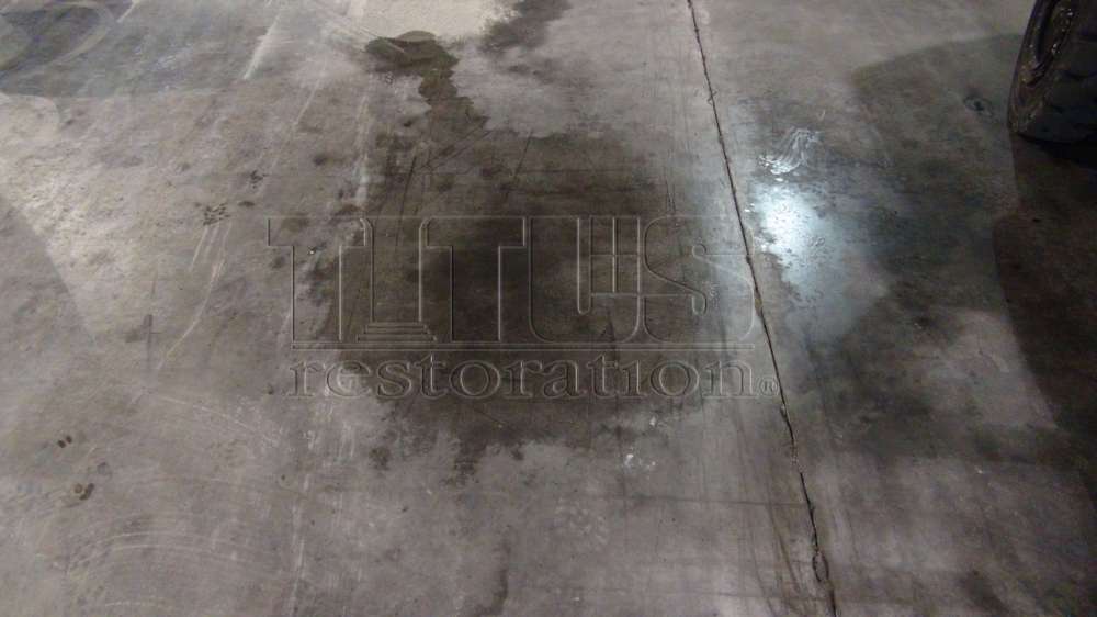 Wet Concrete Floors Sweating Slab Syndrome Titus Restoration