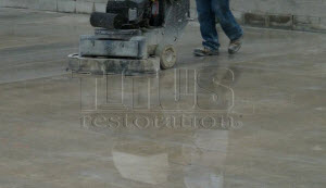 concrete floor cleaning