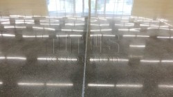 High reflectivity in polished concrete