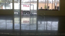the floor is not nice like expected