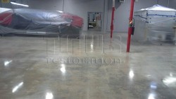 hybrid polished floor is as functional as high polished