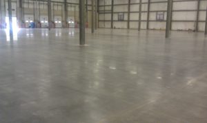 Reduced maintenance concrete floors. 