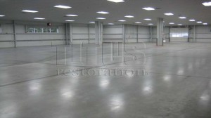 Warehouses and manufacturing plants are suitable for polished concrete floors. 